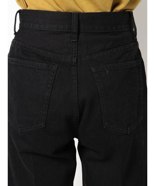 EMODA（エモダ）の「ハーフジャストウエストジーンズ（デニムパンツ・レディース・ブラック/インディゴブルー・SMALL/MEDIUM）」の7枚目の写真