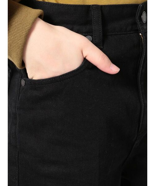 EMODA（エモダ）の「ハーフジャストウエストジーンズ（デニムパンツ・レディース・ブラック/インディゴブルー・SMALL/MEDIUM）」の6枚目の写真