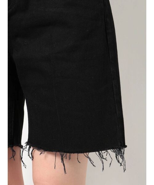 EMODA（エモダ）の「ハーフジャストウエストジーンズ（デニムパンツ・レディース・ブラック/インディゴブルー・SMALL/MEDIUM）」の5枚目の写真