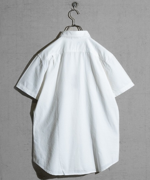 JOHN'S CLOSET（ジョンズクローゼット）の「【a】ダンガリー ベーシック ワークシャツ半袖（シャツ/ブラウス・メンズ・ホワイト/ブラウン/ネイビー・MEDIUM/LARGE/X-LARGE）」の14枚目の写真
