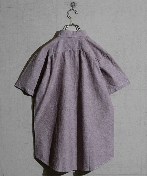 JOHN'S CLOSET（ジョンズクローゼット）の「【a】ダンガリー ベーシック ワークシャツ半袖（シャツ/ブラウス・メンズ・ホワイト/ブラウン/ネイビー・MEDIUM/LARGE/X-LARGE）」の15枚目の写真