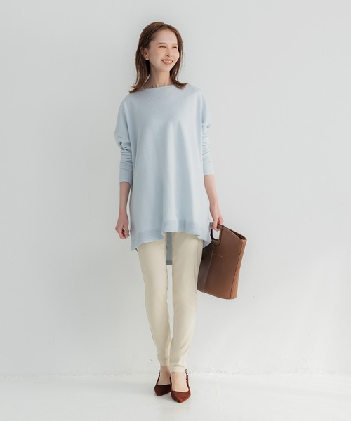 coca（coca）（コカ）の「ウルトラストレッチ スキニーパンツ股下73cm（その他パンツ・レディース・ブラック/グリーン/ホワイト/パープル/アイボリー/カーキ/ベージュ/ネイビー/グレイッシュベージュ・ONE SIZE/LONG/SHORT/L/M/S）」の17枚目の写真