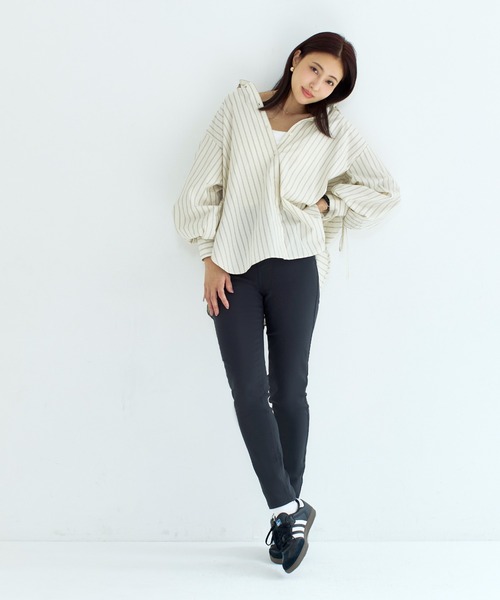 coca（coca）（コカ）の「ウルトラストレッチ スキニーパンツ股下73cm（その他パンツ・レディース・ブラック/グリーン/ホワイト/パープル/アイボリー/カーキ/ベージュ/ネイビー/グレイッシュベージュ・ONE SIZE/LONG/SHORT/L/M/S）」の22枚目の写真