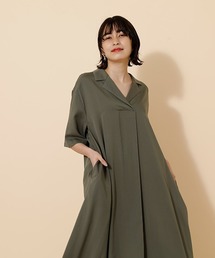 Azul By Moussy アズールバイマウジーのワンピース グリーン カーキ 緑色系 フレア 通販 Zozotown