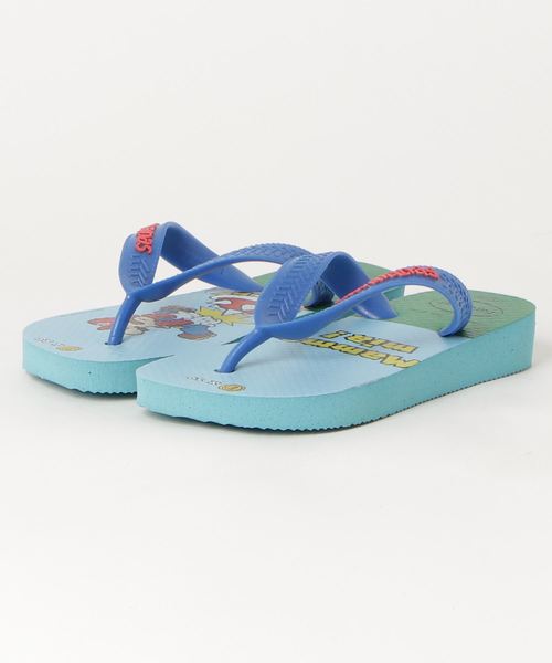 havaianas(ハワイアナス)の「【havaianas】ハワイアナス MARIO BROS (kids size) ビーチサンダル/ビーサン(ビーチサンダル・キッズ・ブルー系その他/ブルー系その他2・18-18.5cm/19.5-20cm/16.5-17cm)」の5枚目の写真