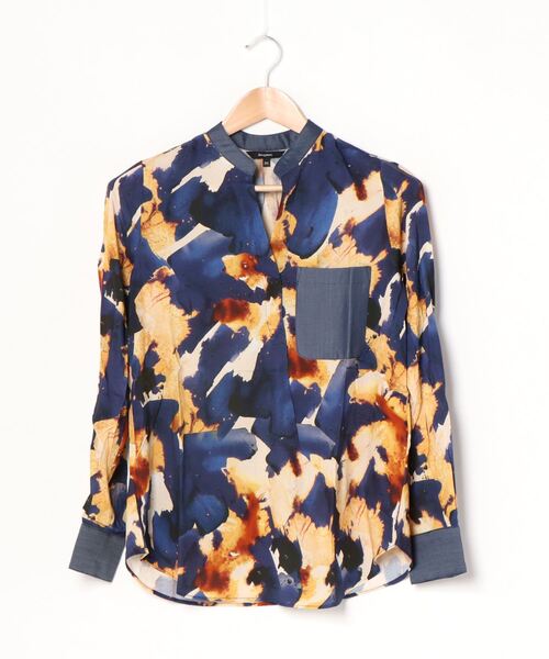 Desigual（デシグアル）の「ブラウス長袖 VERONA（シャツ/ブラウス・レディース・ブルー・L/SS/2L/S/M）」の8枚目の写真