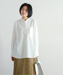 NOMBRE IMPAIR | ヴィンテージクロス ロングタイブラウス(シャツ/ブラウス)