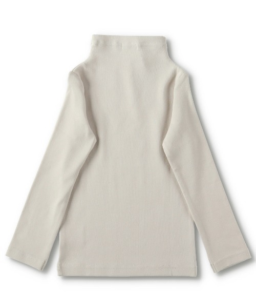 BRANSHES（ブランシェス）の「ボトルネック長袖Tシャツ（Tシャツ/カットソー・キッズ・ブラック/ライトグレー・110cm/130cm/150cm/100cm/90cm/120cm/140cm）」の10枚目の写真