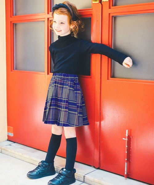 BRANSHES（ブランシェス）の「ボトルネック長袖Tシャツ（Tシャツ/カットソー・キッズ・ブラック/ライトグレー・110cm/130cm/150cm/100cm/90cm/120cm/140cm）」の16枚目の写真