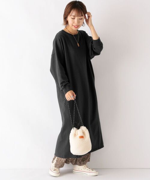 セール Ships Any 裏毛 コクーン ワンピース ワンピース Ships Any シップス エニィ のファッション通販 Zozotown