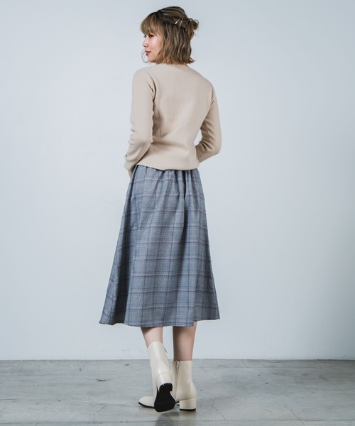 WEGO(ウィゴー)の「WEGO/ベルトラップロングスカート(スカート・レディース・ブラック系その他2・FREE)」の3枚目の写真