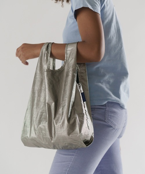 BAGGU（バグー）の「BABY BAGGU 343.メタリック ピューター