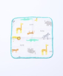 KP BOY（ケーピーボーイ）の「動物柄ガーゼパイルハンカチ（ハンカチ/ハンドタオル・キッズ）」