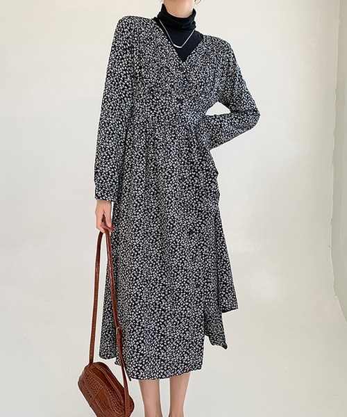 即納 最大半額 花柄ワンピース 直営店限定 Help Traino Id