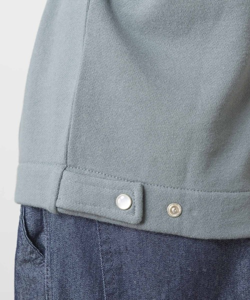 OMNES（オムネス）の「キッズ 裏毛スウェット パールドットカーディガン（カーディガン/ボレロ・キッズ・ブラック/ネイビー/カーキ/アイボリー/ブルーグレー/ベージュ/チャコール/ライトベージュ/ブルー・100/110/120/130/140）」の12枚目の写真