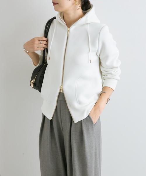 WEB限定/累計販売数9,000枚突破！/スポンジダンボールZIPパーカーカットソー（パーカー）｜RIVE DROITE（リヴドロワ）