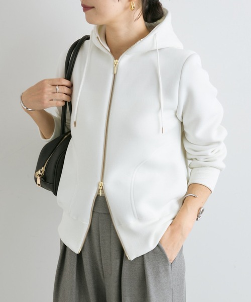 WEB限定/累計販売数9,000枚突破！/スポンジダンボールZIPパーカーカットソー（パーカー）｜RIVE DROITE（リヴドロワ）