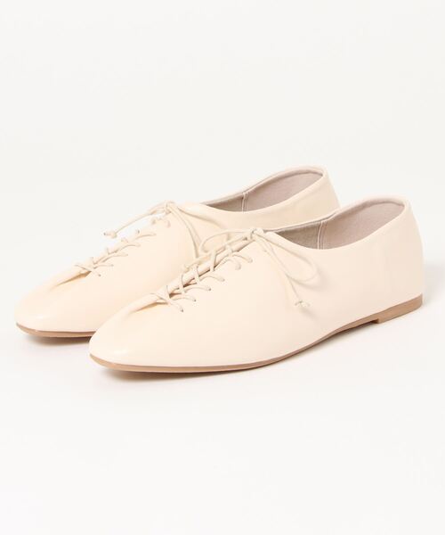 KOBE LETTUCE（コウベレタス）の「レースアップバブーシュ（その他シューズ・レディース・アイボリー/ブラック/ブラウン/ベージュ系その他・M/L/LL/S）」の16枚目の写真
