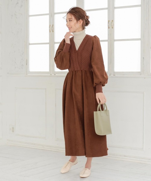 KOBE LETTUCE（コウベレタス）の「レースアップバブーシュ（その他シューズ・レディース・アイボリー/ブラック/ブラウン/ベージュ系その他・M/L/LL/S）」の7枚目の写真