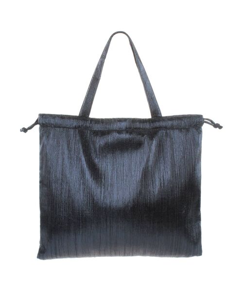 ELENDEEK（エレンディーク）の「プリーツトートバッグ（トートバッグ・レディース・ブラック/ネイビー/シルバー・FREE）」の12枚目の写真