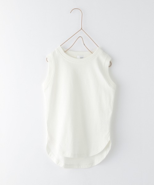 LOWRYS FARM(ローリーズファーム)の「USAロングスリットタンク 936185(タンクトップ・キッズ・オフホワイト/ベージュ/チャコールグレー/ベージュ系その他/イエロー・120cm/110cm/130cm/140cm/150cm)」の7枚目の写真