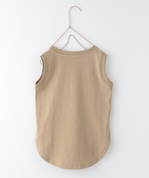 LOWRYS FARM(ローリーズファーム)の「USAロングスリットタンク 936185(タンクトップ・キッズ・オフホワイト/ベージュ/チャコールグレー/ベージュ系その他/イエロー・120cm/110cm/130cm/140cm/150cm)」の8枚目の写真