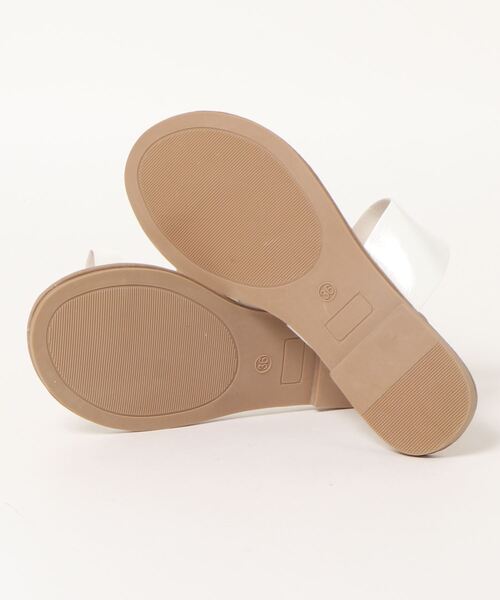 Anuenue（アヌエヌエ）の「レディースシューズ フラットトングサンダル（サンダル・レディース・ホワイト/ブラック/ブラウン/ゴールド・23.5cm/24.5cm/25.5cm/23.0cm/24.0cm/25.0cm）」の9枚目の写真