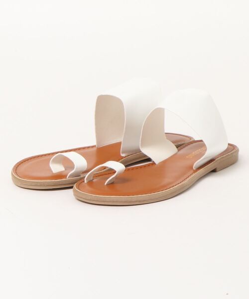 Anuenue（アヌエヌエ）の「レディースシューズ フラットトングサンダル（サンダル・レディース・ホワイト/ブラック/ブラウン/ゴールド・23.5cm/24.5cm/25.5cm/23.0cm/24.0cm/25.0cm）」の5枚目の写真