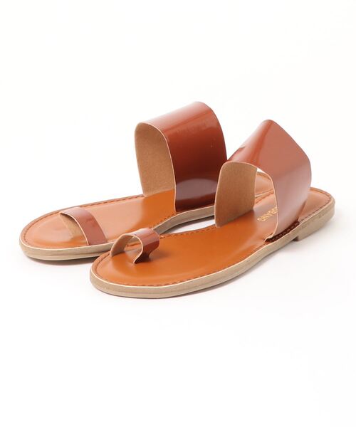 Anuenue（アヌエヌエ）の「レディースシューズ フラットトングサンダル（サンダル・レディース・ホワイト/ブラック/ブラウン/ゴールド・23.5cm/24.5cm/25.5cm/23.0cm/24.0cm/25.0cm）」の7枚目の写真