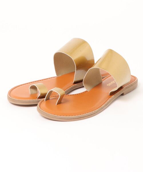 Anuenue（アヌエヌエ）の「レディースシューズ フラットトングサンダル（サンダル・レディース・ホワイト/ブラック/ブラウン/ゴールド・23.5cm/24.5cm/25.5cm/23.0cm/24.0cm/25.0cm）」の10枚目の写真