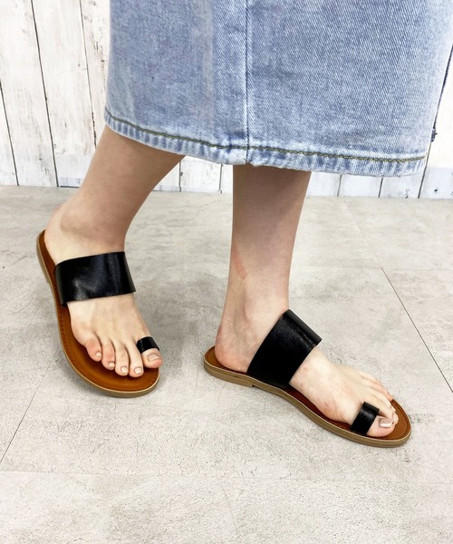 Anuenue（アヌエヌエ）の「レディースシューズ フラットトングサンダル（サンダル・レディース・ホワイト/ブラック/ブラウン/ゴールド・23.5cm/24.5cm/25.5cm/23.0cm/24.0cm/25.0cm）」の15枚目の写真