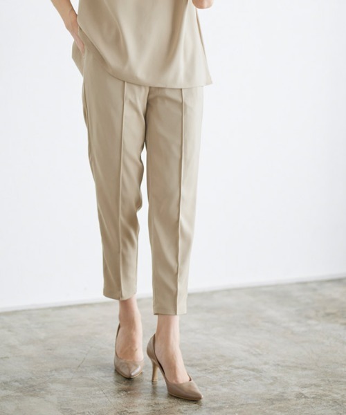 Pierrot（ピエロ）の「ノースリーブセットアップ（セットアップ・レディース・ブラック/ミント/ライトベージュ・L/M）」の8枚目の写真