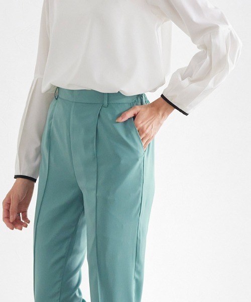 Pierrot（ピエロ）の「ノースリーブセットアップ（セットアップ・レディース・ブラック/ミント/ライトベージュ・L/M）」の15枚目の写真