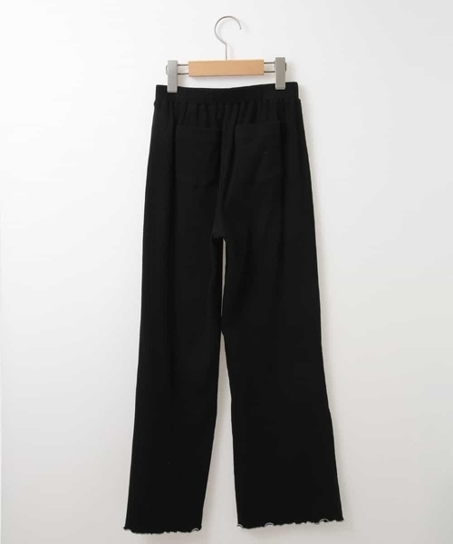 a.v.v（アーヴェヴェ）の「[140-150]メローテレコパンツ（その他パンツ・キッズ・ベージュ/ブラック・140/150）」の11枚目の写真