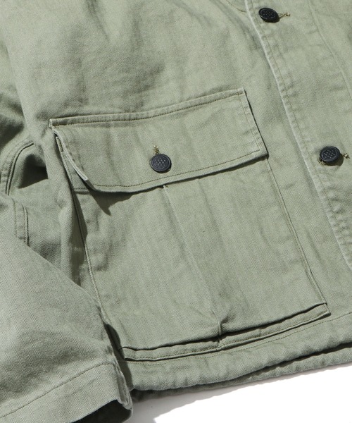 orSlow（オアスロウ）の「orSlow/オアスロウ USMC V-NECK HBT