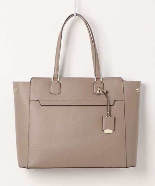 Jewelna Rose（ジュエルナローズ）の「【PCケース付・B4収納】リモハピ トートバッグ 10771（ビジネスバッグ・レディース・ブラック/ブラウン/グレイッシュベージュ/ベージュ系その他/ネイビー/ライトグレー/グレー・FREE）」の5枚目の写真