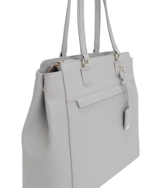 Jewelna Rose（ジュエルナローズ）の「【PCケース付・B4収納】リモハピ トートバッグ 10771（ビジネスバッグ・レディース・ブラック/ブラウン/グレイッシュベージュ/ベージュ系その他/ネイビー/ライトグレー/グレー・FREE）」の20枚目の写真