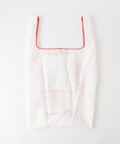 green label relaxing（グリーンレーベルリラクシング）の「[ ボールアンドチェーン ] Ball&Chain SC ロゴ マーケット バッグ（エコバッグ/サブバッグ・レディース・ホワイト/ピンク・FREE）」の13枚目の写真