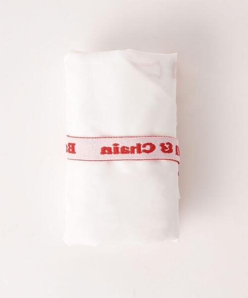 green label relaxing（グリーンレーベルリラクシング）の「[ ボールアンドチェーン ] Ball&Chain SC ロゴ マーケット バッグ（エコバッグ/サブバッグ・レディース・ホワイト/ピンク・FREE）」の12枚目の写真