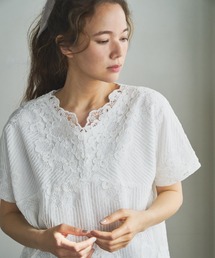 PUAL CE CIN | コードチュール刺繍チュニック(チュニック)