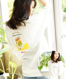 KELLOGG'S USコットン ルーズサイズ半袖Tシャツ/ケロッグ