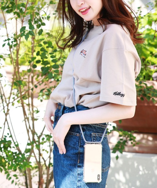 WESTSEA（ウエストシー）の「KELLOGG'S　USコットン ルーズサイズ半袖Tシャツ/ケロッグ（Tシャツ/カットソー・メンズ・サックスブルー/ホワイト系その他6/グレー系その他4/ベージュ系その他4/グリーン系その他4/ホワイト系その他/チャコール/ホワイト系その他3/グリーン系その他/オフホワイト/パープル系その他/ホワイト系その他5/グレー系その他3/ベージュ系その他3/グリーン系その他3/ラベンダー/ベージュ系その他/ホワイト系その他2/ベージュ/ホワイト系その他4/ブルー系その他/グレー系その他2/ベージュ系その他2/グリーン系その他2/グリーン系その他5/ミント/ワイン/グレー系その他・L/M/XL）」の17枚目の写真