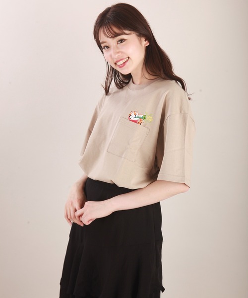 WESTSEA（ウエストシー）の「KELLOGG'S　USコットン ルーズサイズ半袖Tシャツ/ケロッグ（Tシャツ/カットソー・メンズ・サックスブルー/ホワイト系その他6/グレー系その他4/ベージュ系その他4/グリーン系その他4/ホワイト系その他/チャコール/ホワイト系その他3/グリーン系その他/オフホワイト/パープル系その他/ホワイト系その他5/グレー系その他3/ベージュ系その他3/グリーン系その他3/ラベンダー/ベージュ系その他/ホワイト系その他2/ベージュ/ホワイト系その他4/ブルー系その他/グレー系その他2/ベージュ系その他2/グリーン系その他2/グリーン系その他5/ミント/ワイン/グレー系その他・L/M/XL）」の18枚目の写真