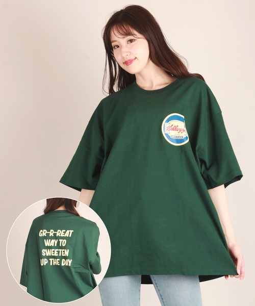 WESTSEA(ウエストシー)の「KELLOGG'S USコットン ルーズサイズ半袖Tシャツ/ケロッグ(Tシャツ/カットソー・メンズ・サックスブルー/ホワイト系その他6/グレー系その他4/ベージュ系その他4/グリーン系その他4/ホワイト系その他/チャコール/ホワイト系その他3/グリーン系その他/オフホワイト/パープル系その他/ホワイト系その他5/グレー系その他3/ベージュ系その他3/グリーン系その他3/ラベンダー/ベージュ系その他/ホワイト系その他2/ベージュ/ホワイト系その他4/ブルー系その他/グレー系その他2/ベージュ系その他2/グリーン系その他2/グリーン系その他5/ミント/ワイン/グレー系その他・L/M/XL)」の22枚目の写真