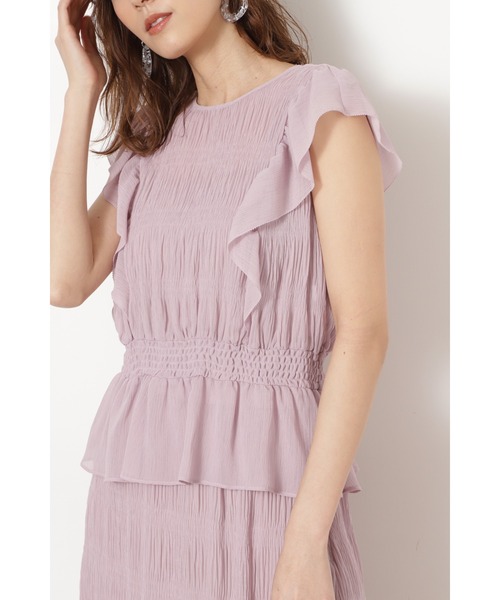 JILL STUART(ジルスチュアート)の「◆ジュディプリーツブラウス(シャツ/ブラウス・レディース・ピンク/ブラウン・FREE)」の9枚目の写真