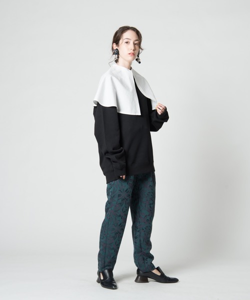 LAYMEE（レイミー）の「Botanical pants / ボタニカルパンツ（その他パンツ・レディース・グリーン/ブラック・FREE）」の10枚目の写真