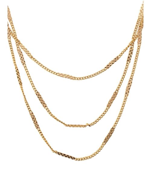 EMODA（エモダ）の「CHAIN NC（ネックレス・レディース・シルバー/ゴールド・FREE）」の3枚目の写真