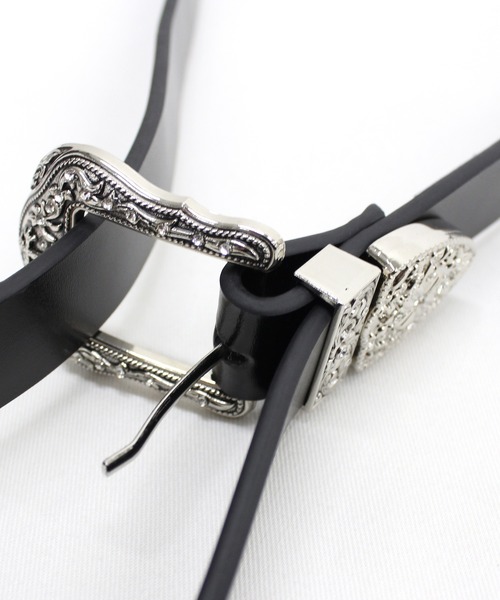 RNA(アールエヌエー)の「E4791 レザーロングライクベルト(ベルト・レディース・レオパード/ホワイト/ブラック・FREE)」の7枚目の写真