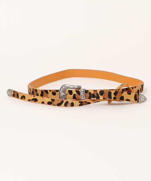 RNA(アールエヌエー)の「E4791 レザーロングライクベルト(ベルト・レディース・レオパード/ホワイト/ブラック・FREE)」の18枚目の写真