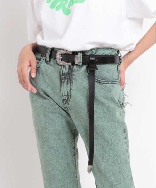 RNA(アールエヌエー)の「E4791 レザーロングライクベルト(ベルト・レディース・レオパード/ホワイト/ブラック・FREE)」の19枚目の写真